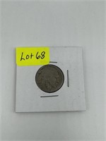 1937-D 3 Legged Buffalo Nickel