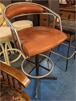 VTG Samsonite Swivel Stool