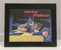 Kenny Wallace Signature Framed