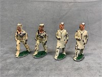 4 Lead Figurines