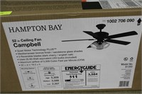 HAMPTON BAY 52" CEILING FAN "CAMPBELL"