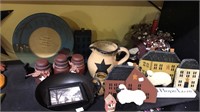 Group lot of new country style items including