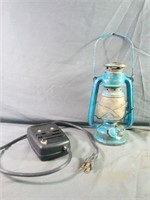 Vintage Rustic Lantern Measures 10" Height
