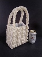 Pearl Motif Handbag