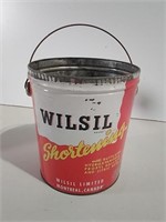 Vintage Wilsil Shortening Can