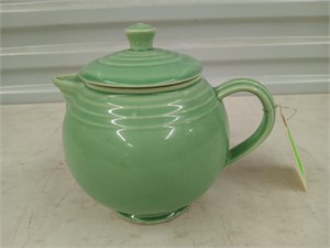 Green pitcher made in USA 6"