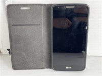 LG G2 smartphone w/ wallet case