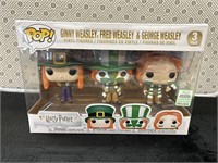 Funko Pop Ginny, Fred & George Weasley 3 Pk