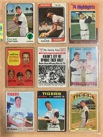 (9) AL KALINE CARDS