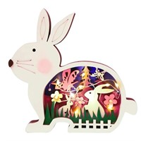 Charming Wooden Easter Bunny Decorations