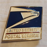 ENAMEL USPS BELT BUCKLE