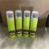 4 cans of NEW Macadamia Hair Spray