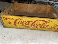 Wooden Coca-Cola crate