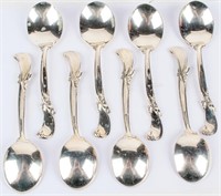Wallace Sterling Silver Waltz of Spring Soup Spoon