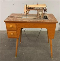 Fleetwood Sewing Machine in Sewing Table