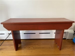 Contemporary Softwood Bench