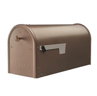 Venetian Bronze galvanized steel mailbox