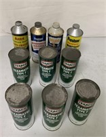 10 Windshield Washer Antifreeze and ATF cans