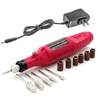 NEW Pinkiou Portable Electric Nail Drill Set