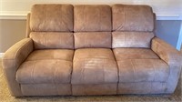 Micro-Suede Reclining Sofa