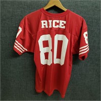 Jerry Rice,49ers,Wilson Jersey Size Youth L