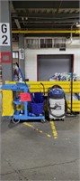 Cleaning Cart w/ Wet/Dry Vacuum