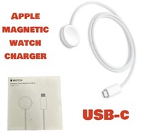 APPLE MAGNETIC WATCH CHARGER / usb-c  /  FAST