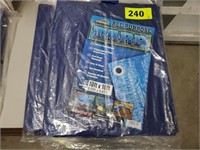 2 X'S BID  2 NEW 10 X 10 ALL PURPOSE TARPS