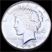 1922-S Silver Peace Dollar UNCIRCULATED