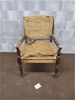 Kids antique chair