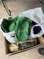 484 Crown Royal Bags-Box full