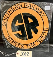 Southern Railroad Metal Sign