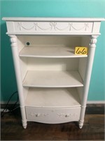 White Cabinet with shelves