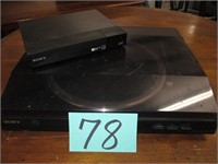 Sony Turn Table & Disc/DVD Player