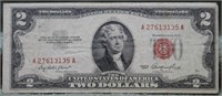 TWO DOLLAR RED SEAL  US NOTE