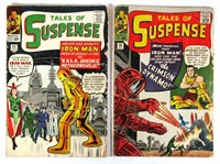 Tales of Suspense Group of 2 (Marvel, 1963)