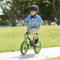 Little Tikes Balance-to-Pedal Bike Green, 12-Inch