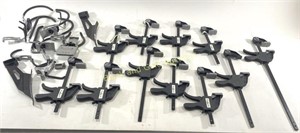 (11) Ratcheting Bar Clamps & More