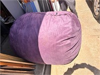 XL BIG PURPLE FOAM “Bean Bag” Chair