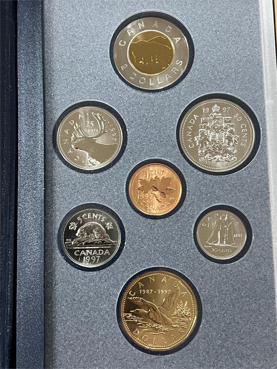 1997 Cdn Specimen Set