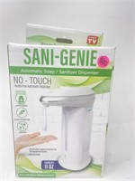 New Sani-Genie No-Touch Soap Dispenser