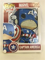 New Funko Pop Tee Captain America  Size Large