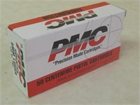 Box Of 50 PMC 9mm Luger Ammo
