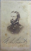 Ulysses S. Grant Signed CDV Card