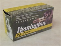 Box Of 50 Remington 22 Viper Long Rifle  Ammo