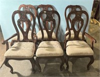 21st Century Queen Anne Style Dining Chairs