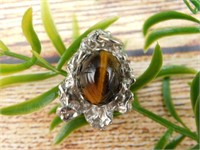 TIGER EYE PENDANT ROCK STONE LAPIDARY SPECIMEN