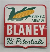 SST Embossed,  Blaney Seed Corn Sign