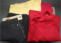 70's High Waisted Side Zip Pants- Gabardine (5)