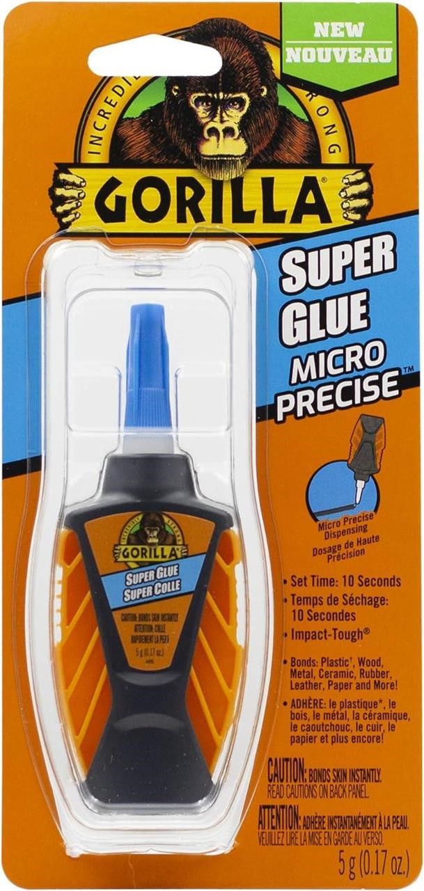 Gorilla Micro Precise Super Glue x2